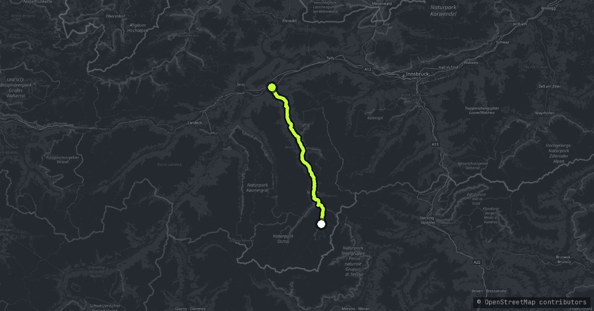 Timmelsjoch Hochalpenstraße map