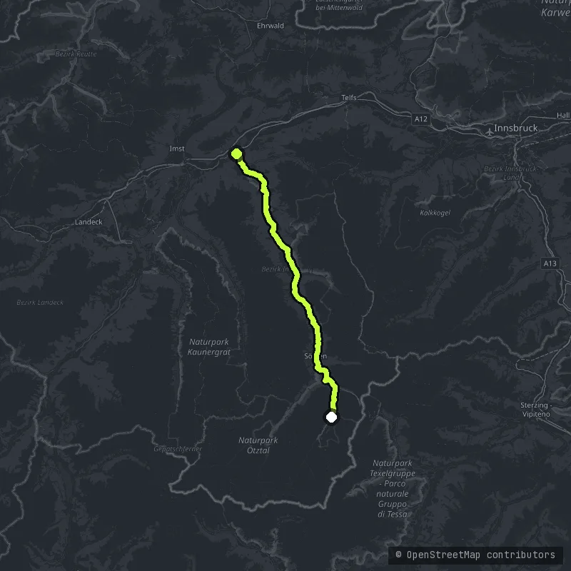 Timmelsjoch Hochalpenstraße map