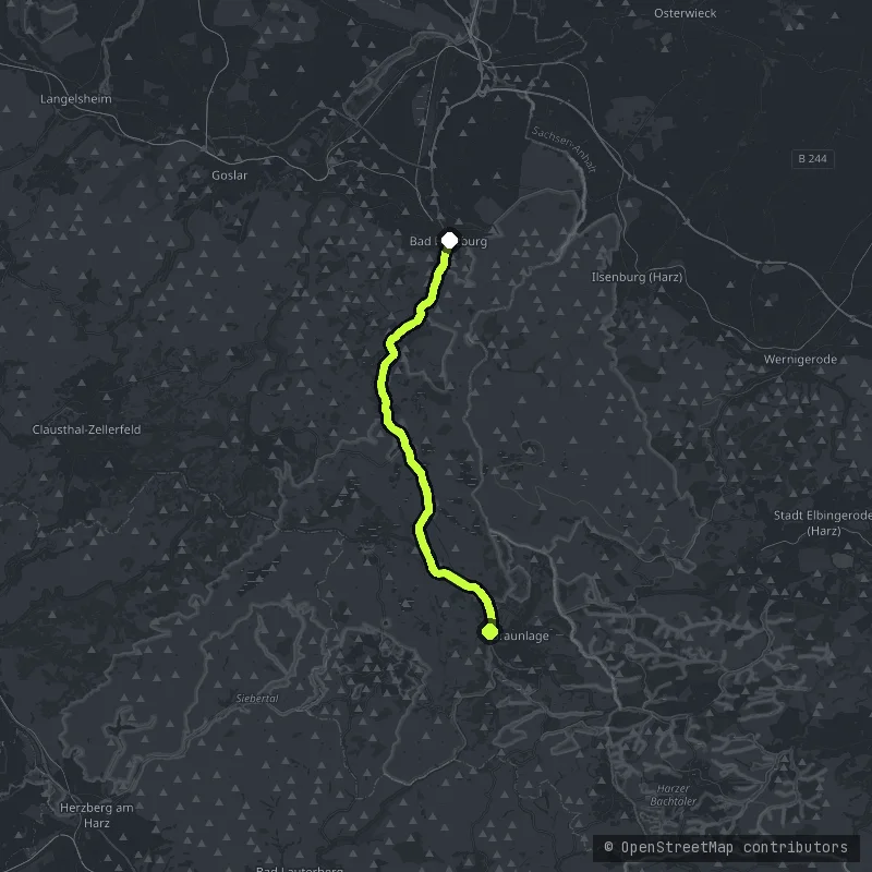 Torfhaus and the Brocken Approach map