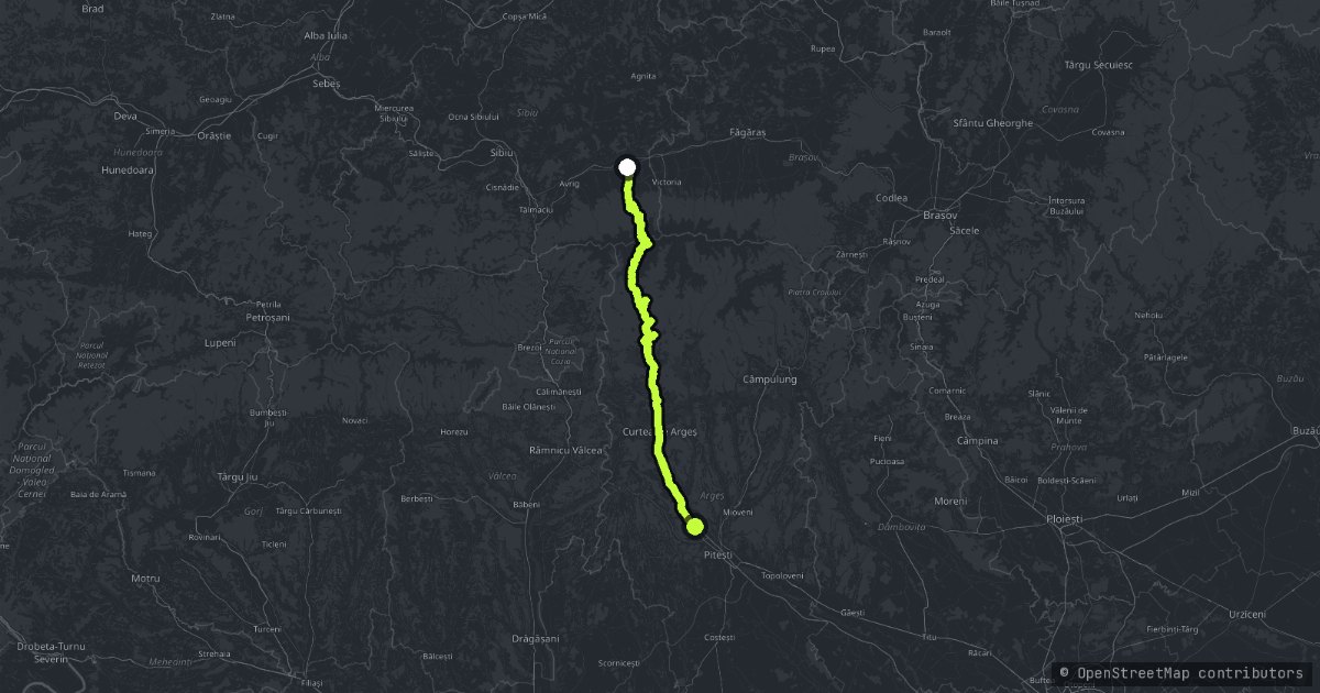 Transfăgărășan map