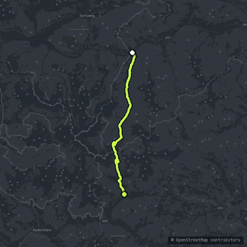 Turracher Hohe map