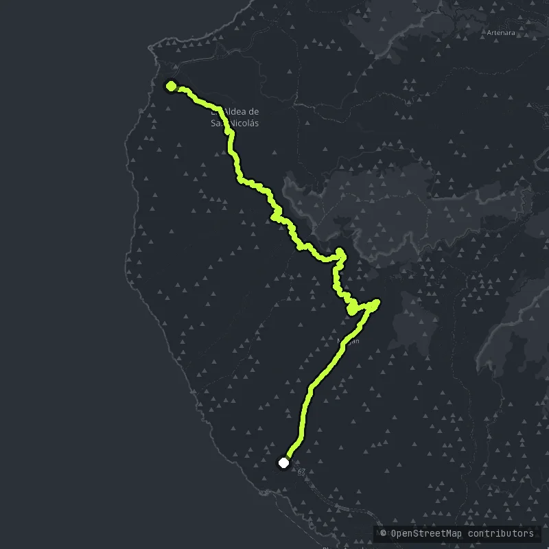 West Coast of Gran Canaria map