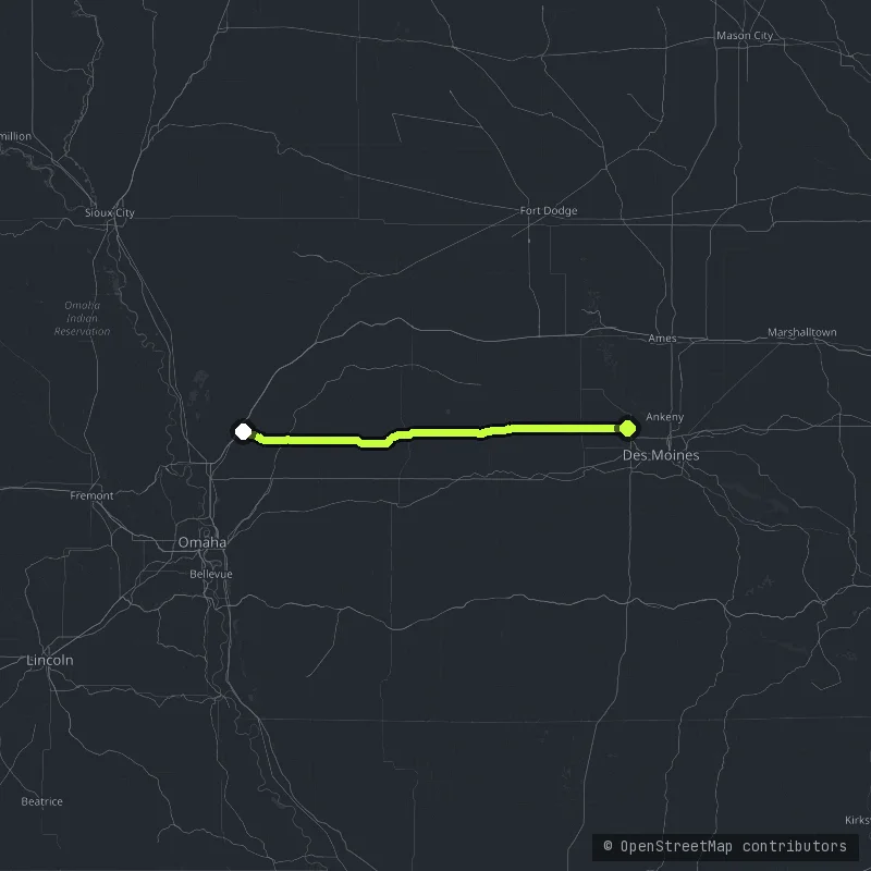 Western Skies Scenic Byway map