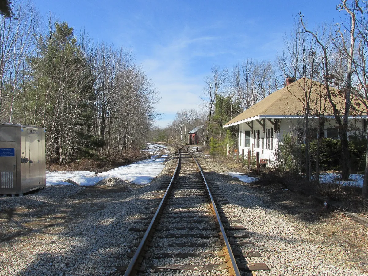 Railroad tracks, East Wakefield NH