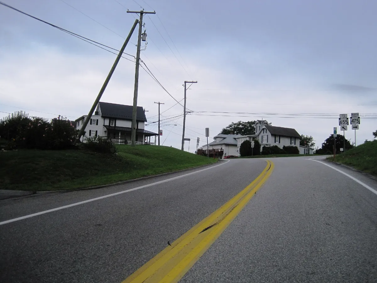 PA 475 nb in Hustontown, Aug. 2024