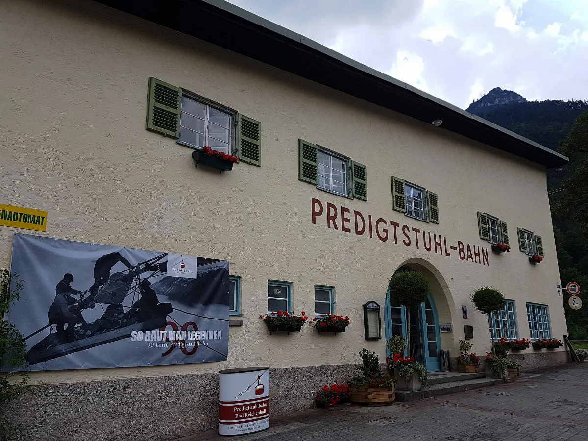 Predigtstuhlbahn Talstation 2018