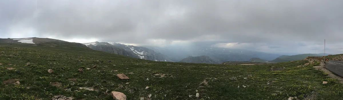 Beartooth Highway panorama