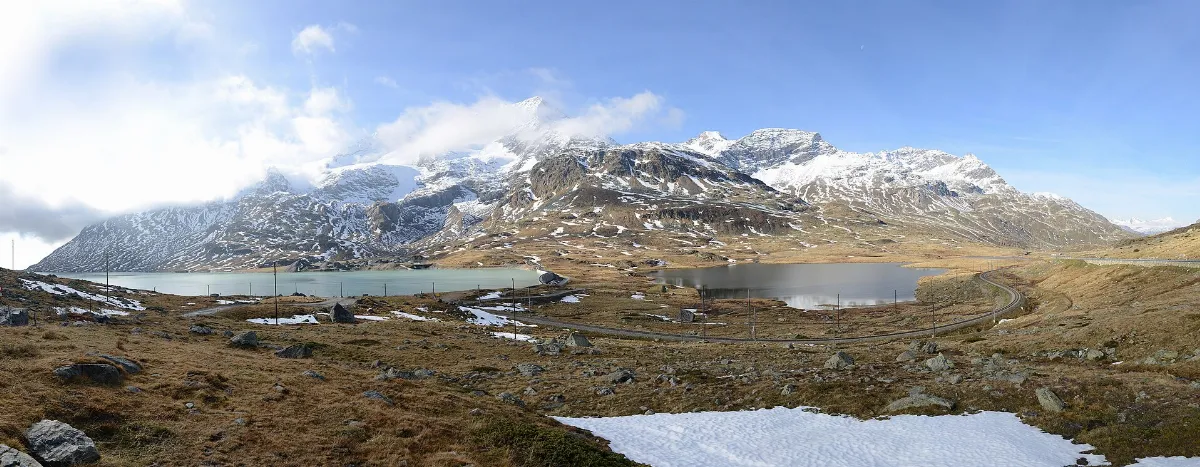 Lago Bianco & Lago Nero auf dem Berninapass