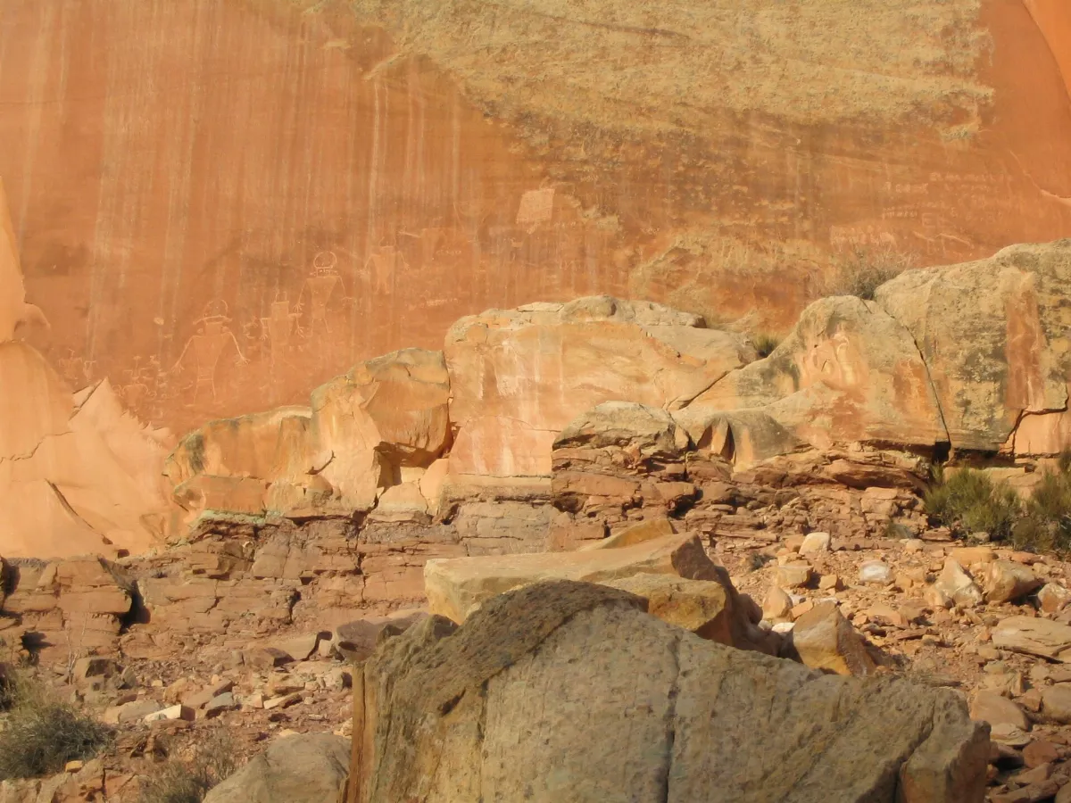 Petroglyphs, Fruita, Capitol Reef National Park, Utah (66851741)