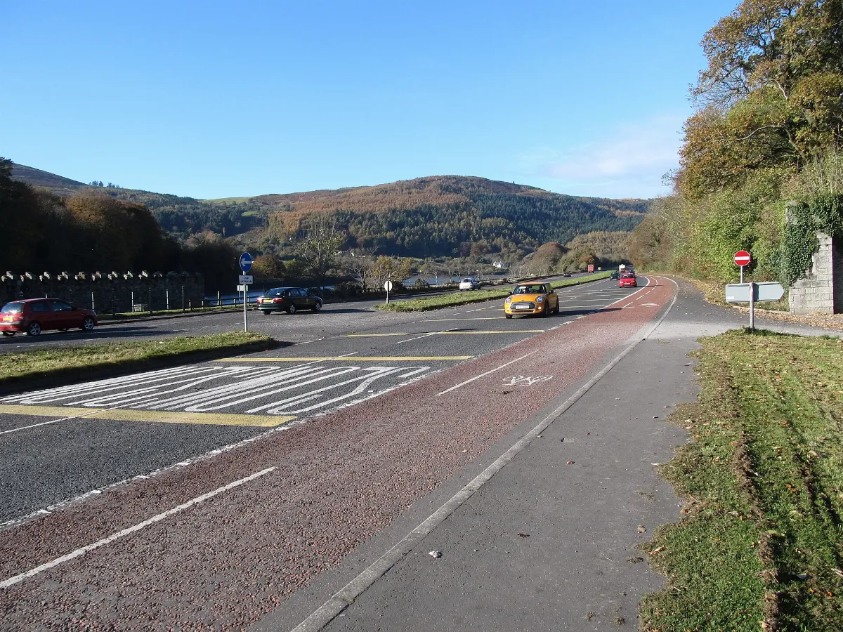 The A2 Dual Carriageway at Narrow Water - geograph.org.uk - 5187103