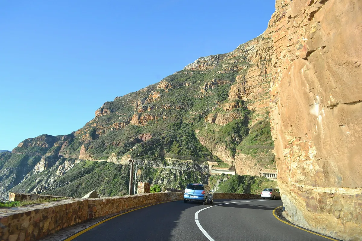 Chapman's Peak Drive.1915 -1922. Hout Bay. 01