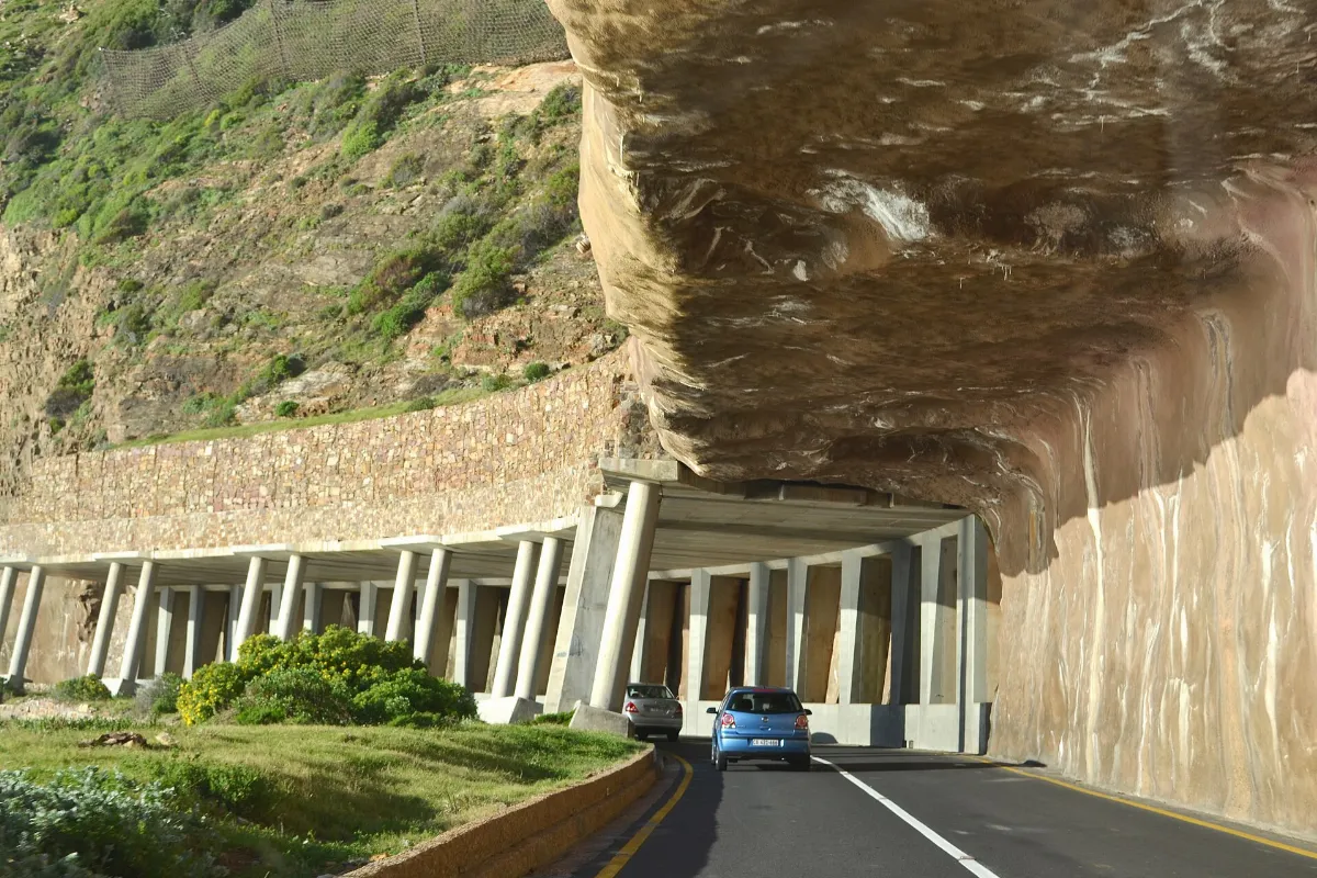 Chapman's Peak Drive.1915 -1922. Hout Bay. 03