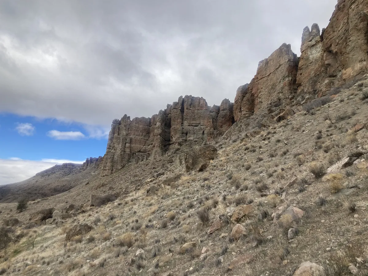 Clarno Palisades of John Day Fossil Beds National Monument 03