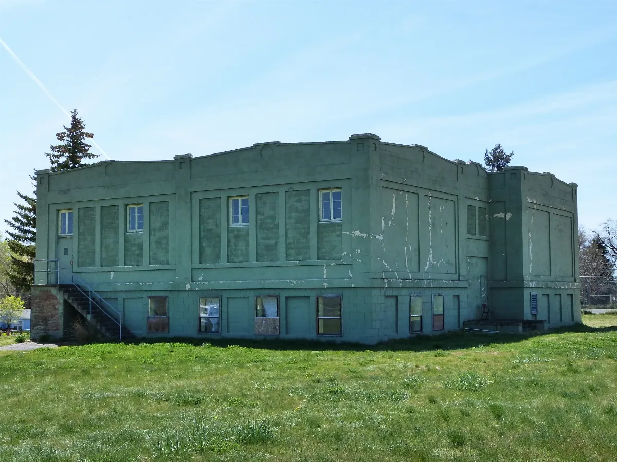 Antelope School northeast quarter - Antelope Oregon