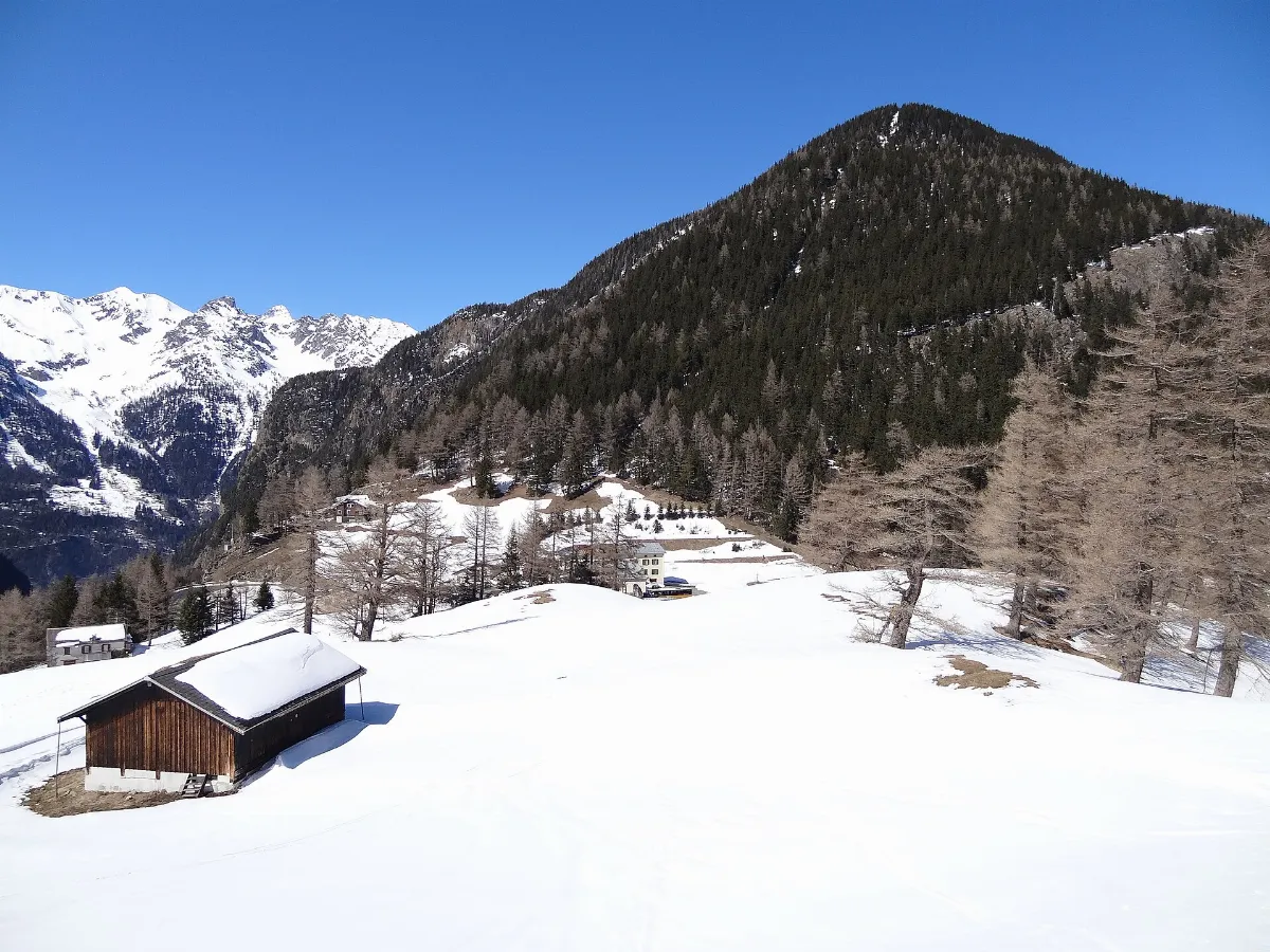 Col de la Forclaz's area sight toward "Mt de l'Arpille" on winter - panoramio