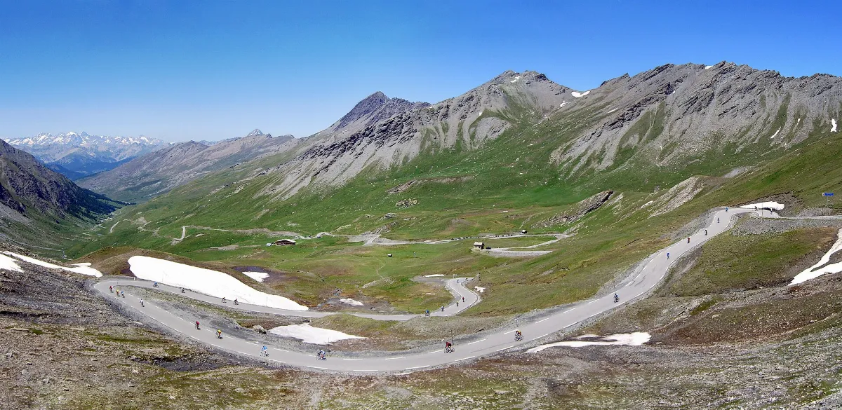 Col Agnel, cyclists