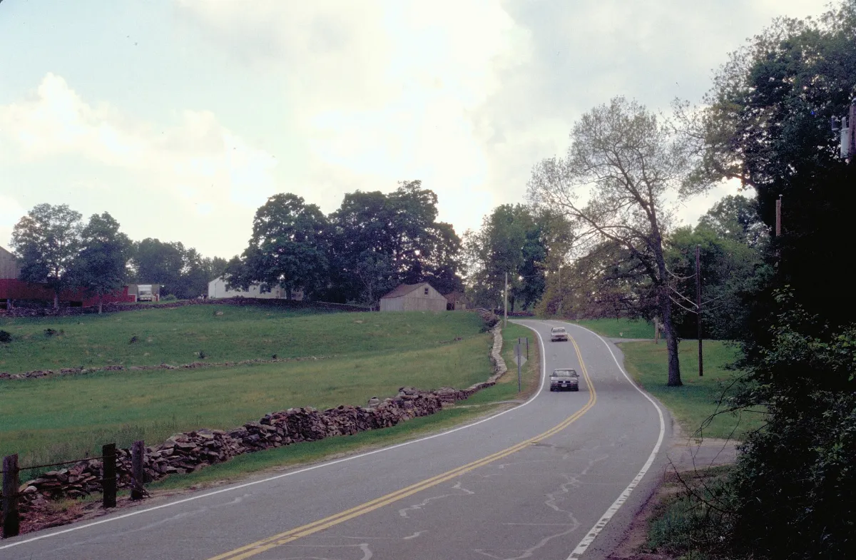 Connecticut State Route 169 - SR-169 at Dusk