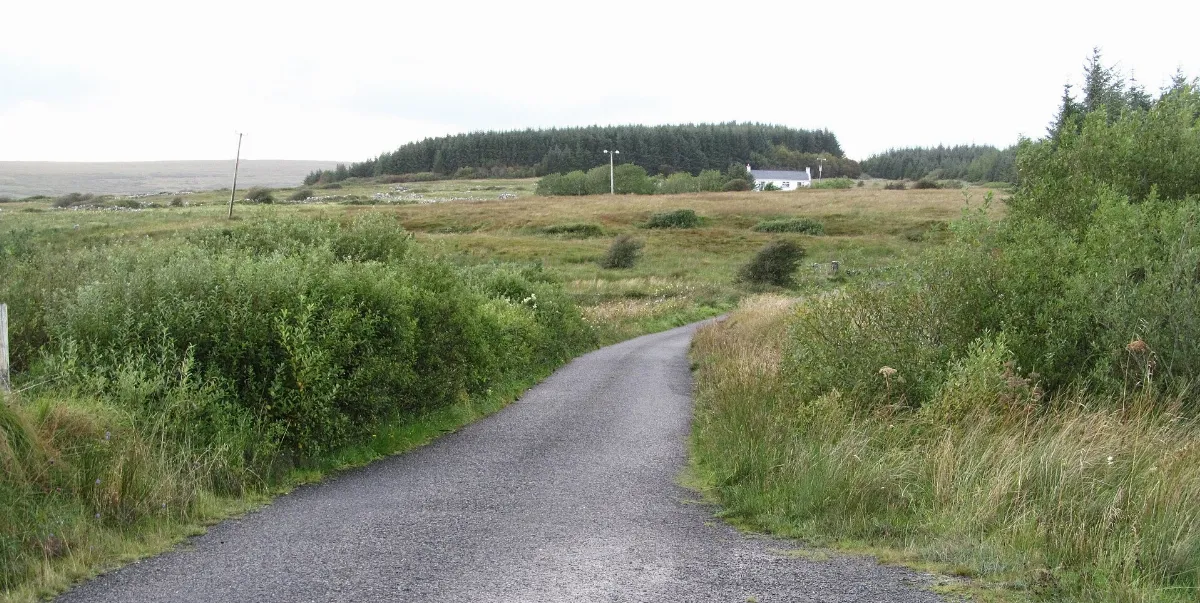 Minor road on the Burren - geograph.org.uk - 4680291