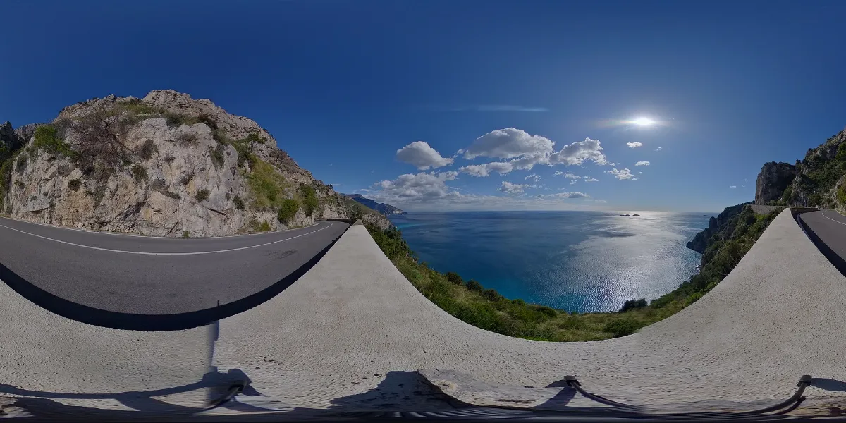 Italien 360° Panorama 2022 Amalfiküste Meer