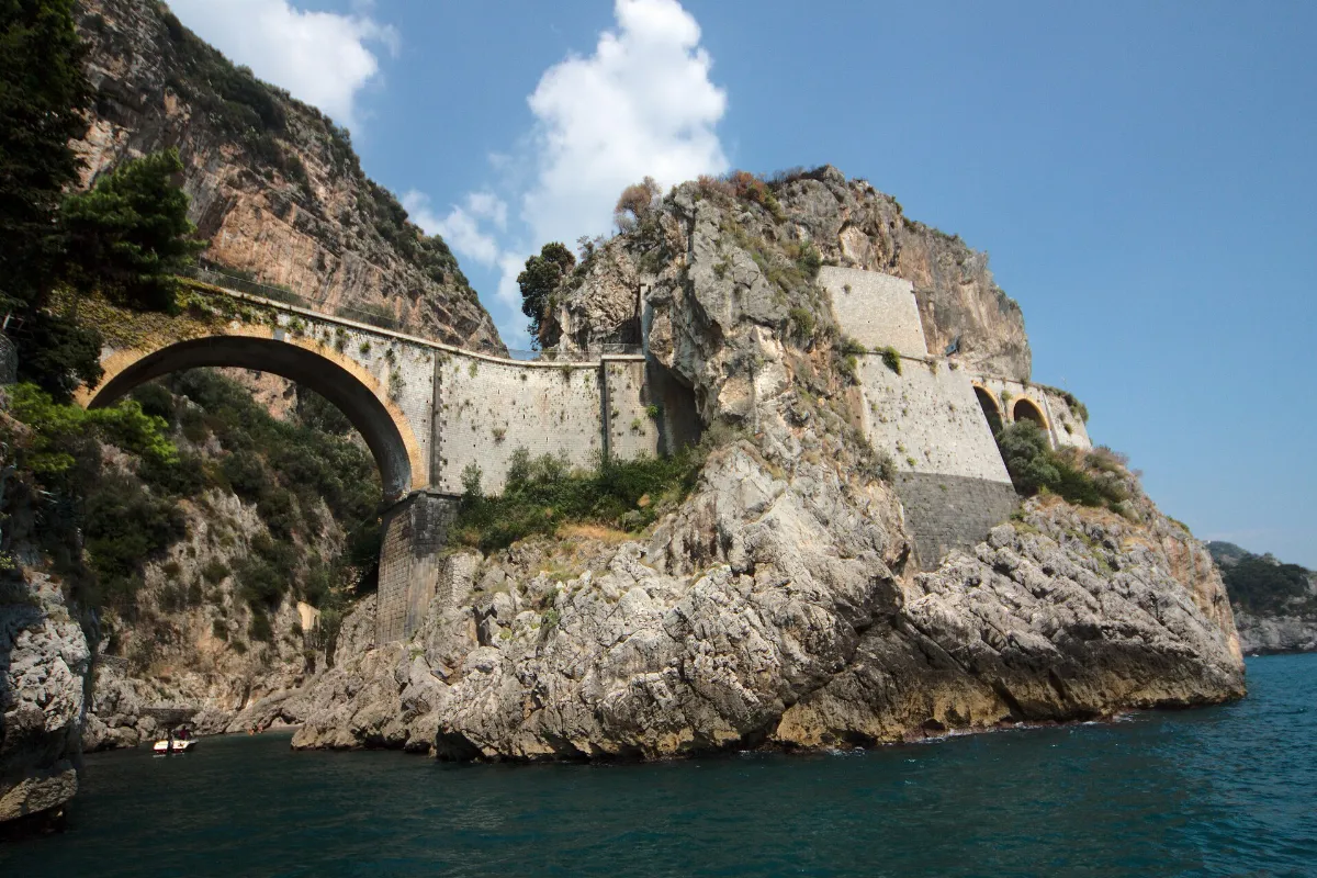 Amalfi Coast from sea 09
