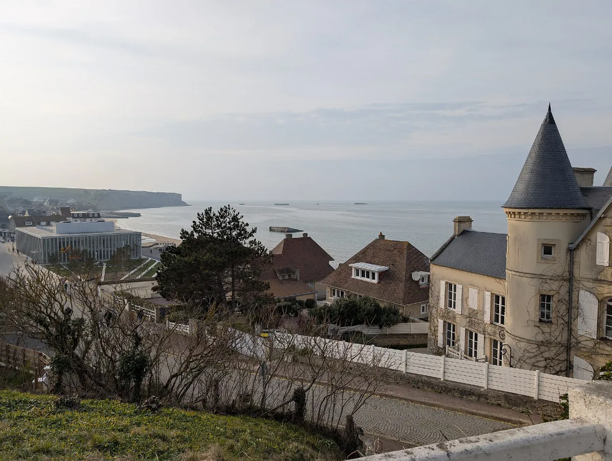 Côte de Nacre, the landing beaches