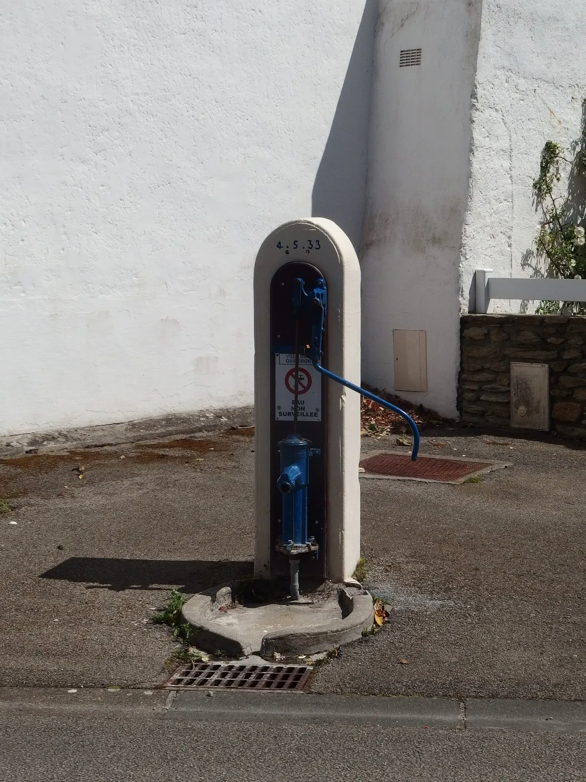 Fontaine de kermorvan à quiberon