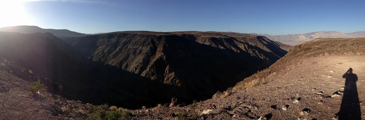 2013-09-20 17 24 06 Panorama of the canyon north of Father Crowley Point