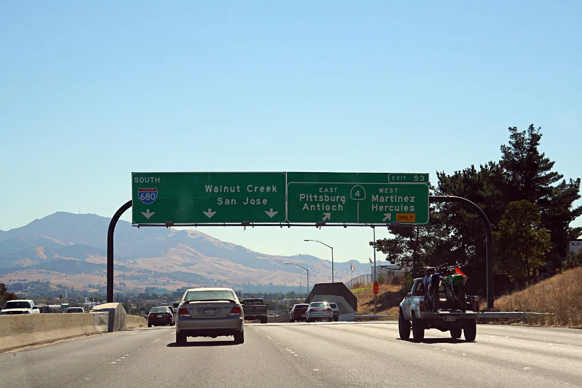 I-680 south at SR 4