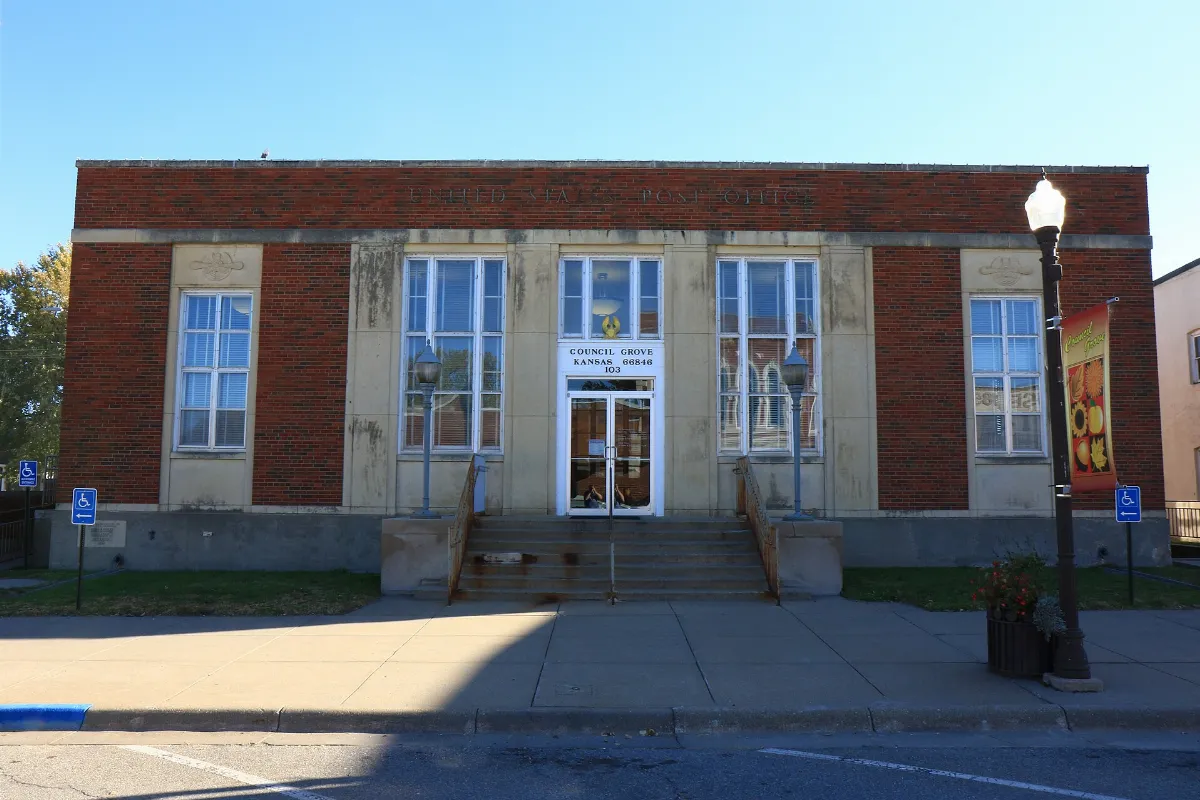 Council Grove Kansas Post Office