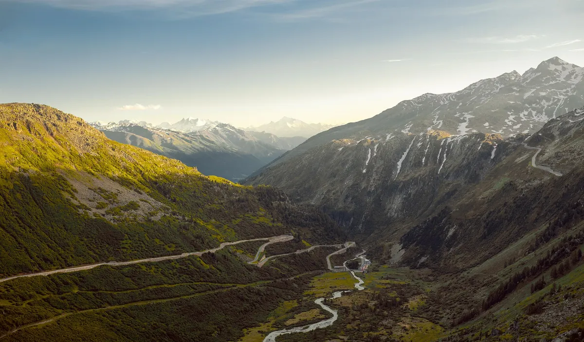 Gletsch valley
