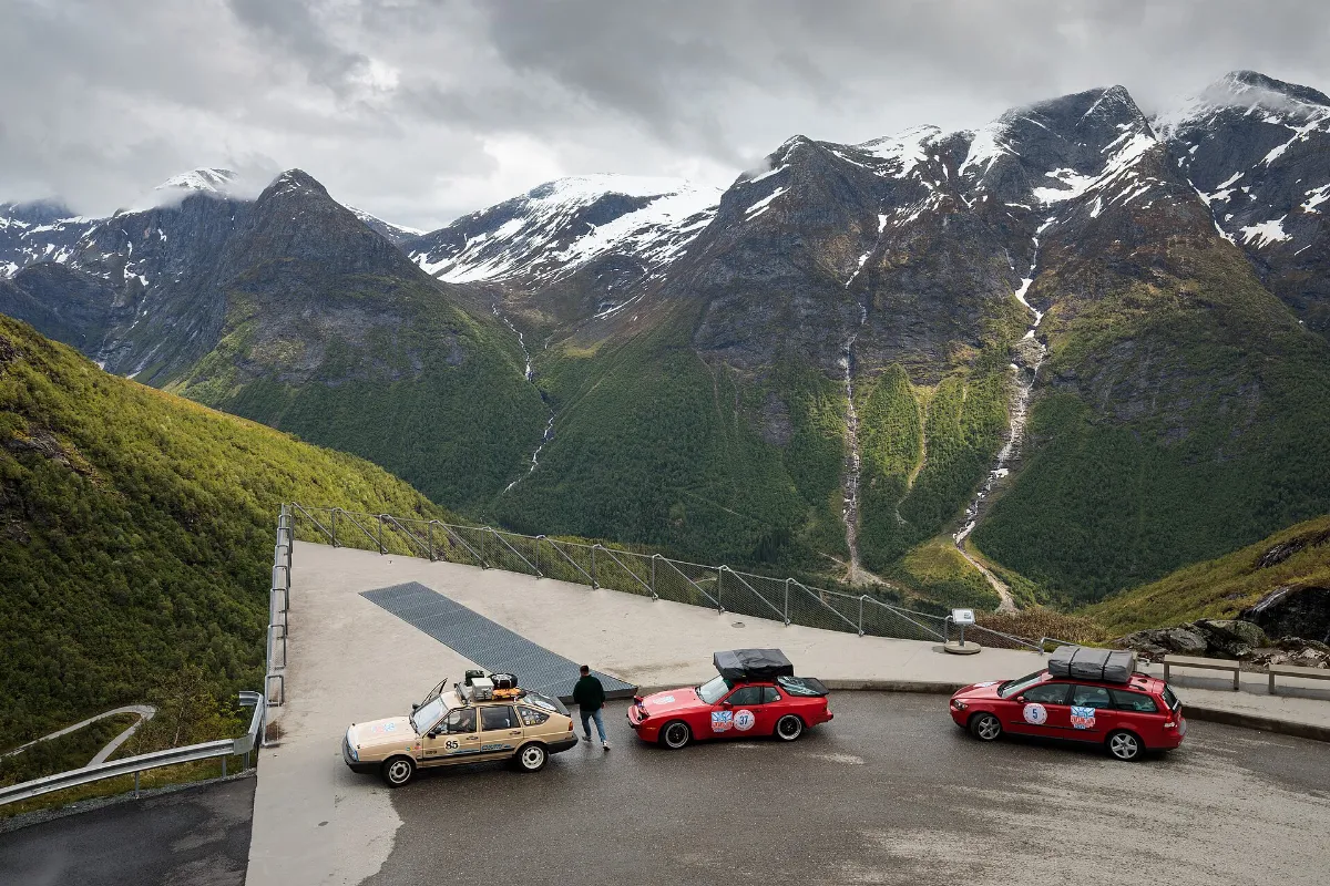 Gaularfjellsvegen sightseeing spot Utsikten in Bårddalen, Sogndal, Vestland, Norway, 2025 June