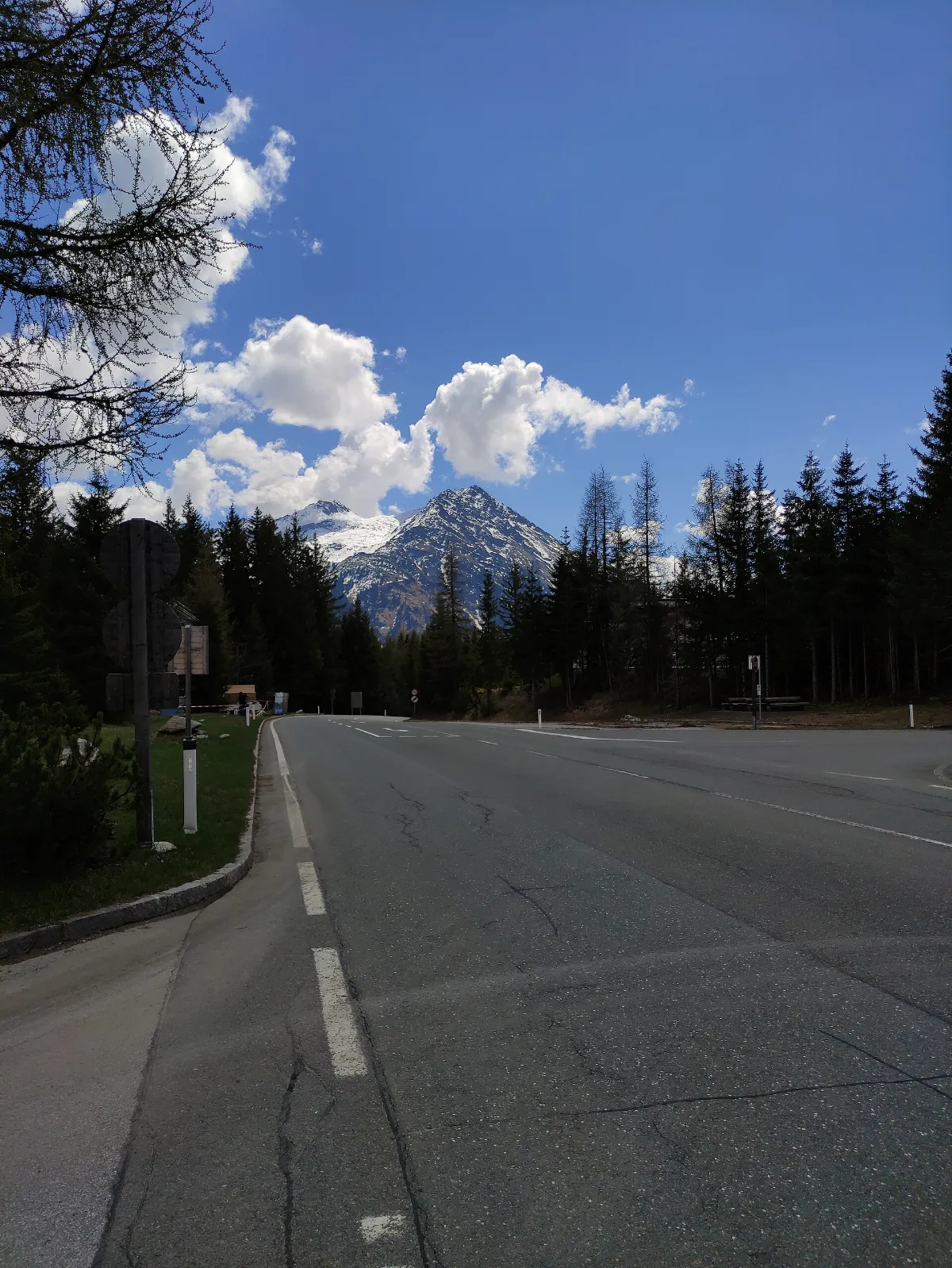 Gerlos Alpenstraße - Mautstelle - Richtung Krimml