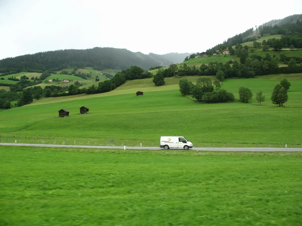 1546 - Pinzgaubahn - Between Mittersill and Krimml