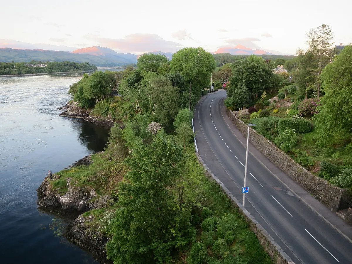 A85 from Connel Bridge - geograph.org.uk - 4559786