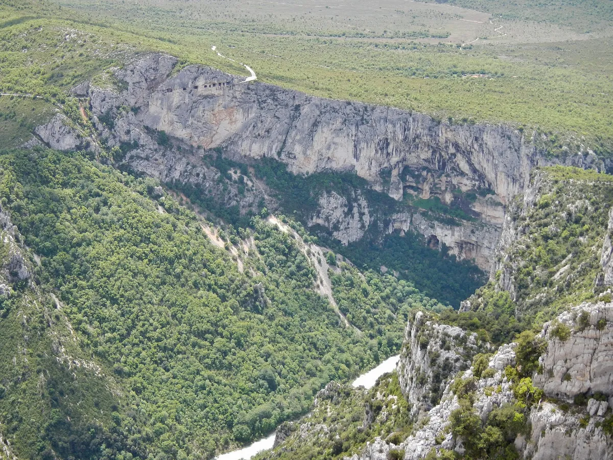 Verdonschlucht, roundtrip Gorges du Verdon, Grand Canyon du Verdon - panoramio (16)