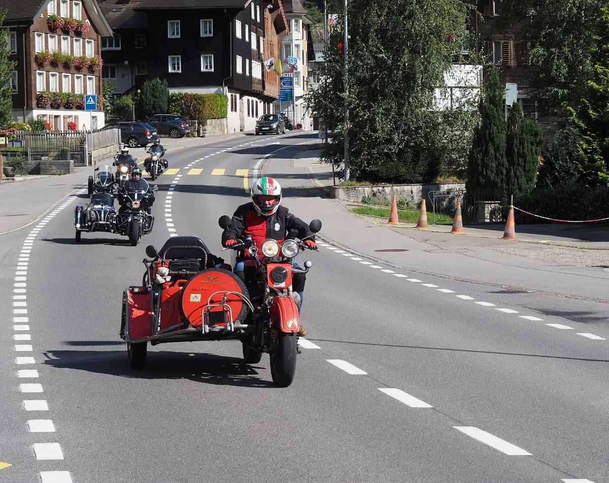 Gotthardstrasse in Wassen, Uri