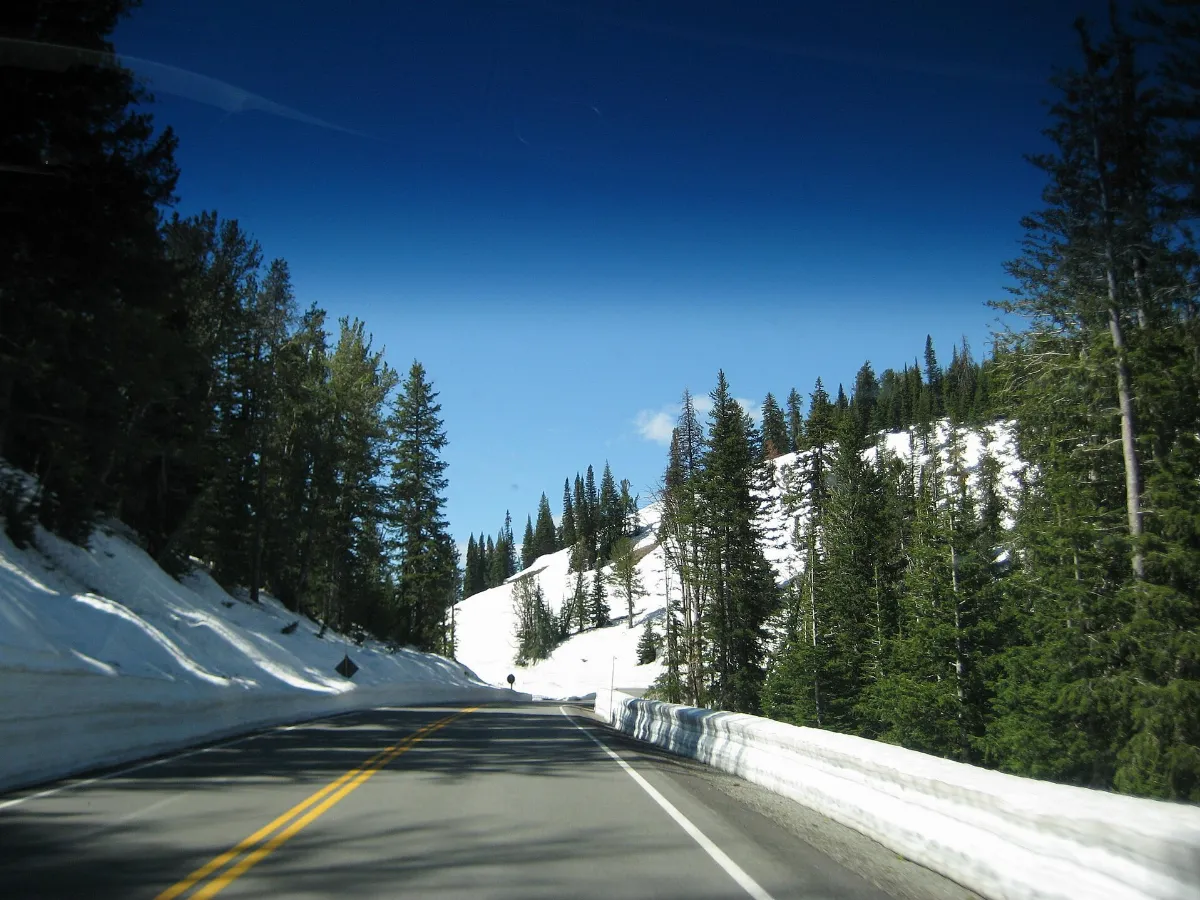 Dunraven Pass, Grand Loop road, Yellowstone NP - panoramio