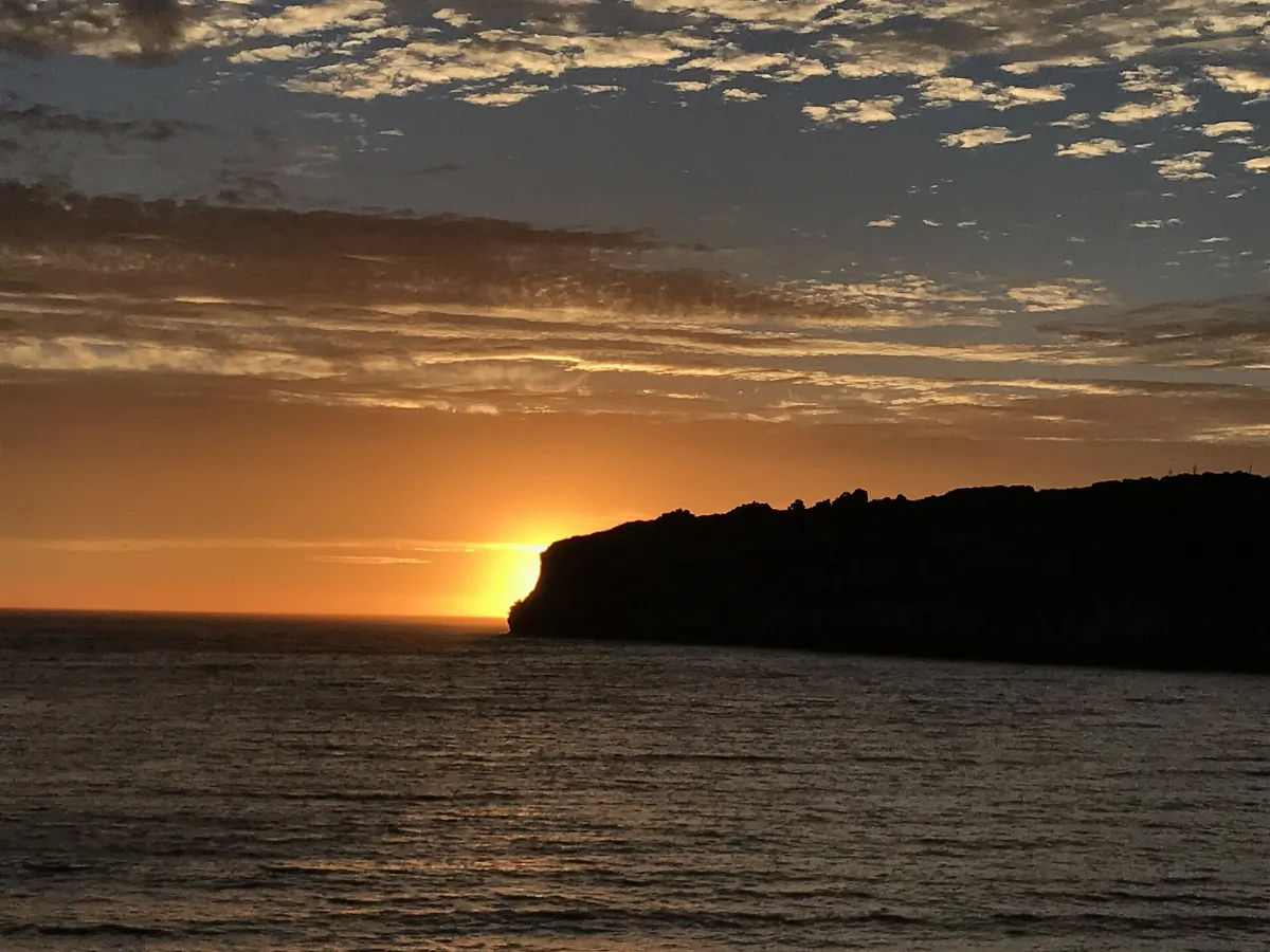 Beautiful sunsets great ocean road
