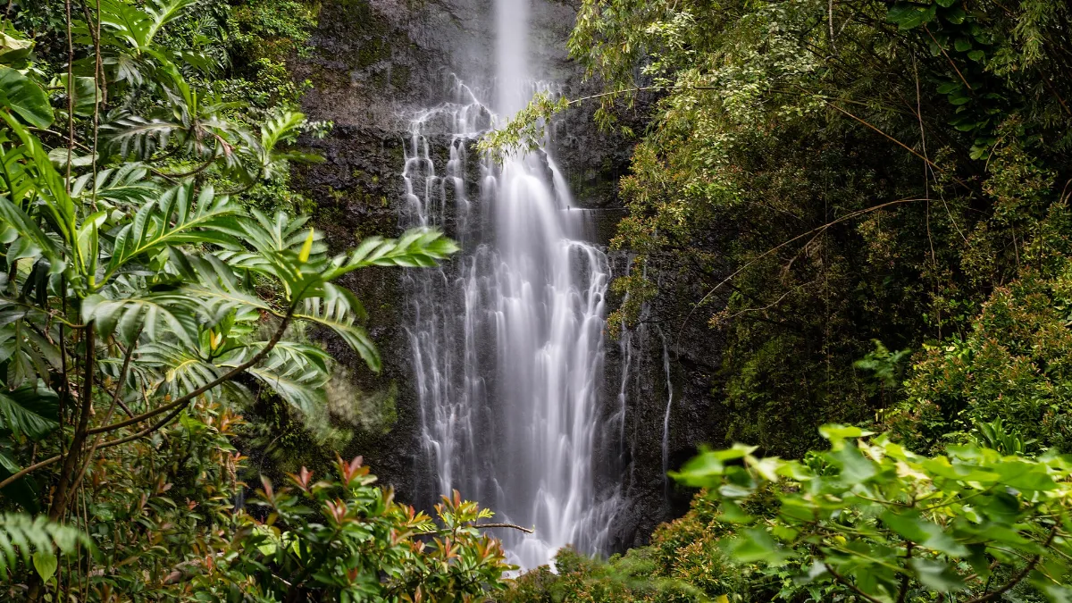 Wailua Falls, Maui, Hawaii