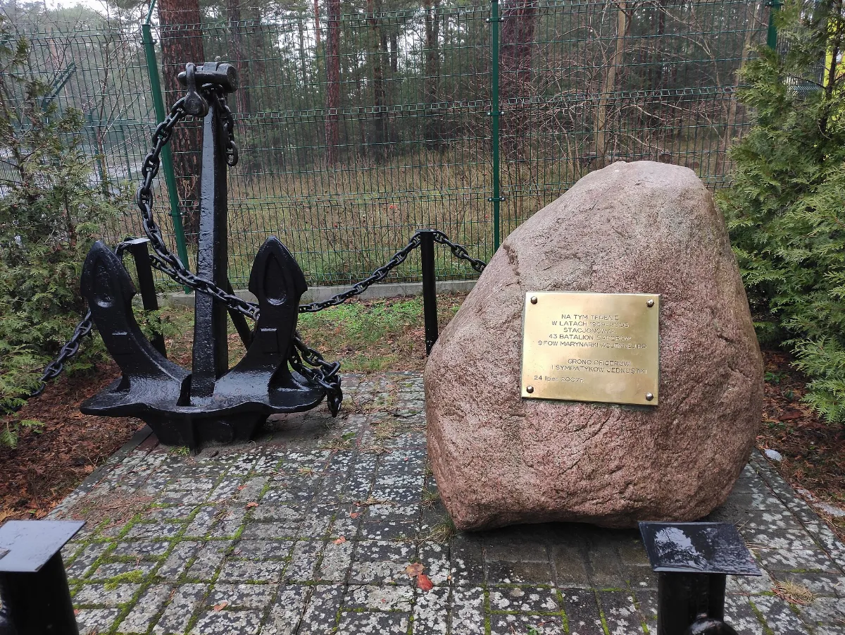 Pomnik, 43 Batalion Saperów, Hel, Helská kosa, Puck 03