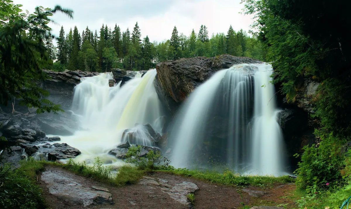 Ristafallet - Rista water fall - panoramio