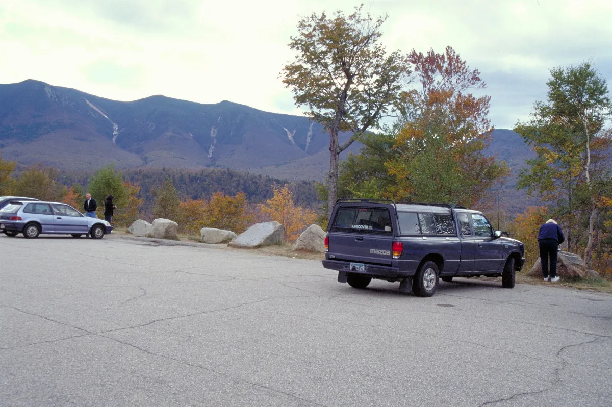 Kancamagus Scenic Byway - Pemigewasset Overlook on the Kancamagus Highway