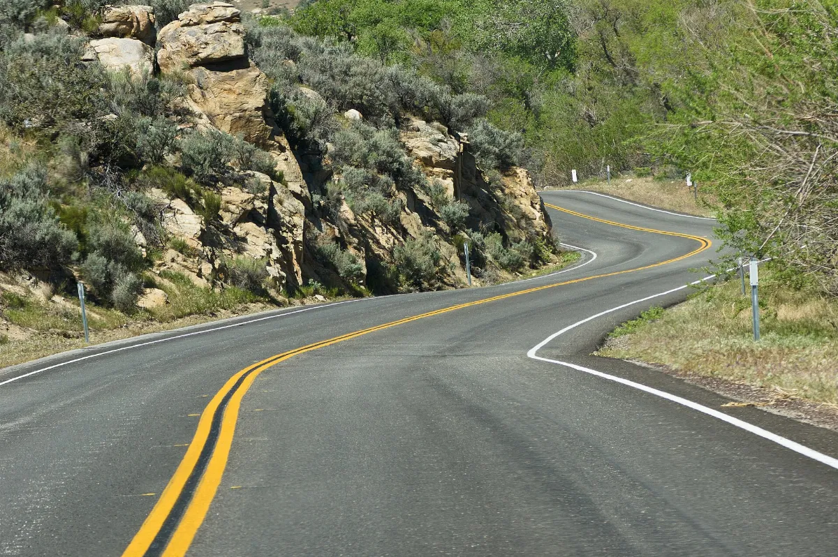 California, State Route 178, near Canebrake