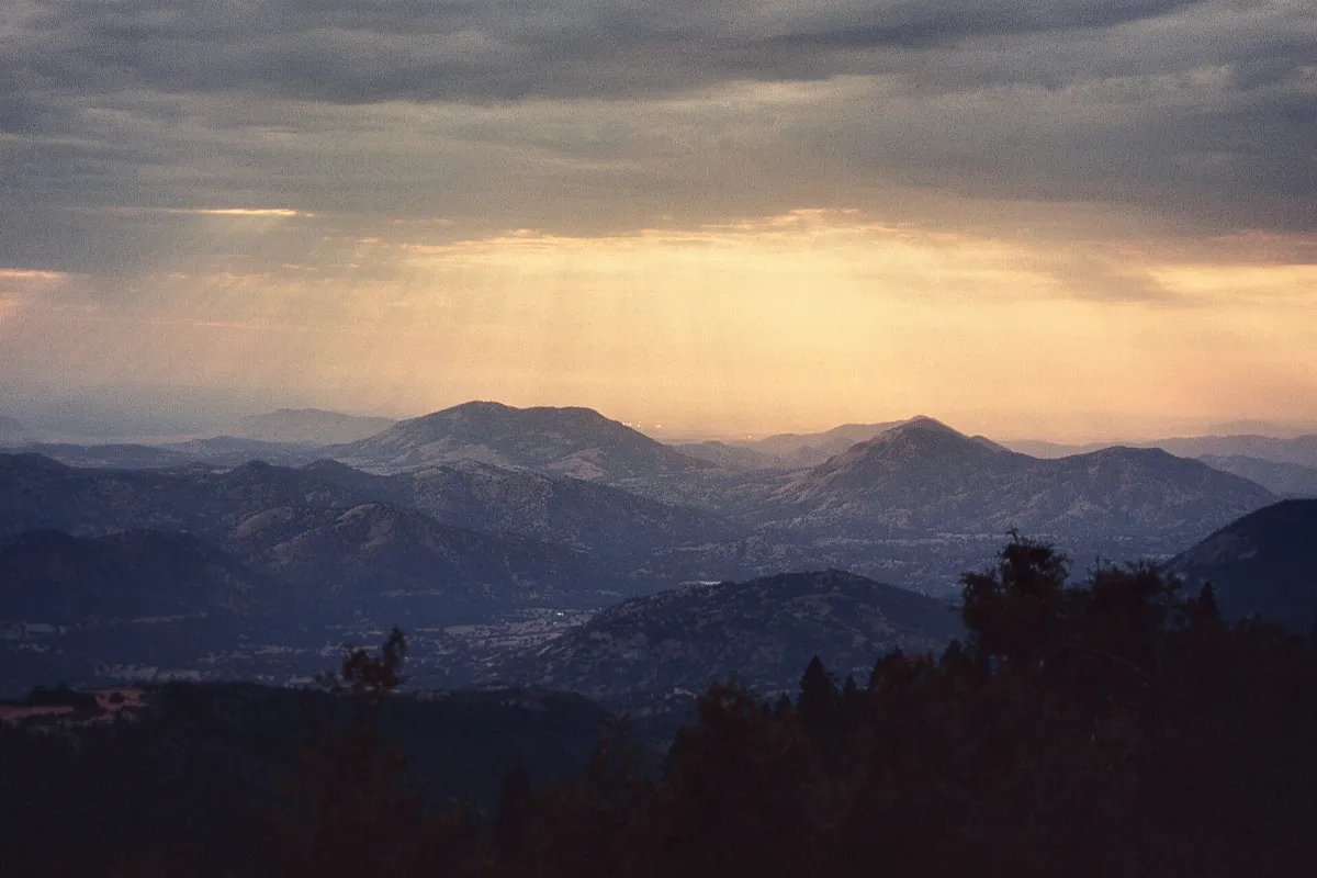 Bald Mountain - Fresno County, California, USA - August 1995