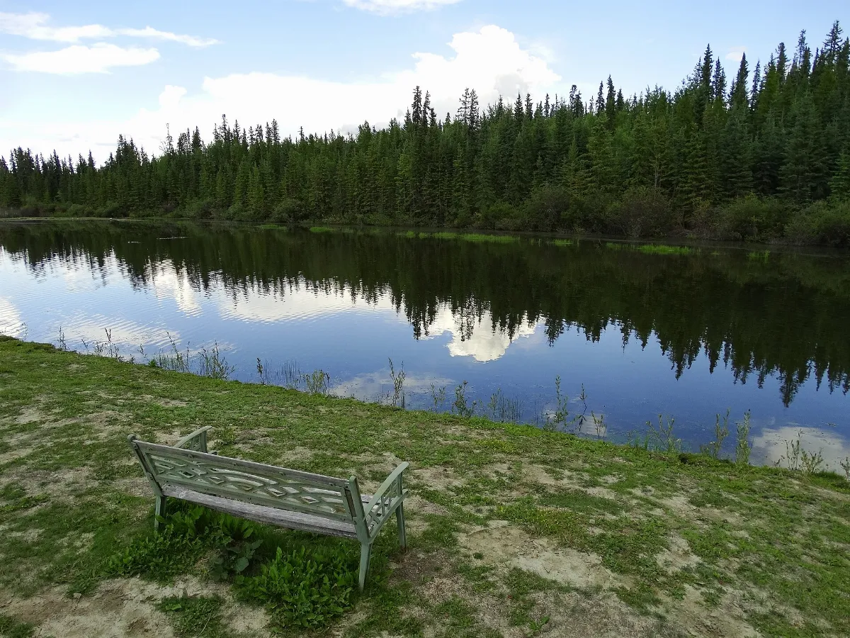 Pond in Hidden Valley - Hidden Valley B&B - Near Whitehorse - Yukon Territory - Canada