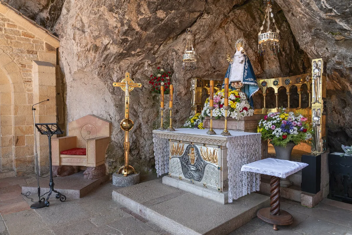 Virgen de Covadonga - Covadonga, Cangas de Onís, Spain - July 23, 2024