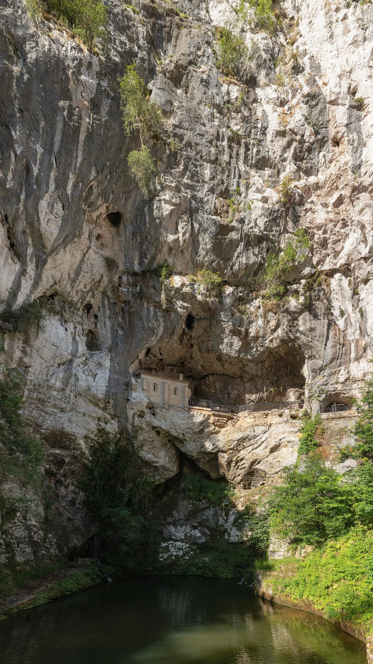 Santa Cueva de Covadonga - Covadonga, Cangas de Onís, Spain - July 23, 2024