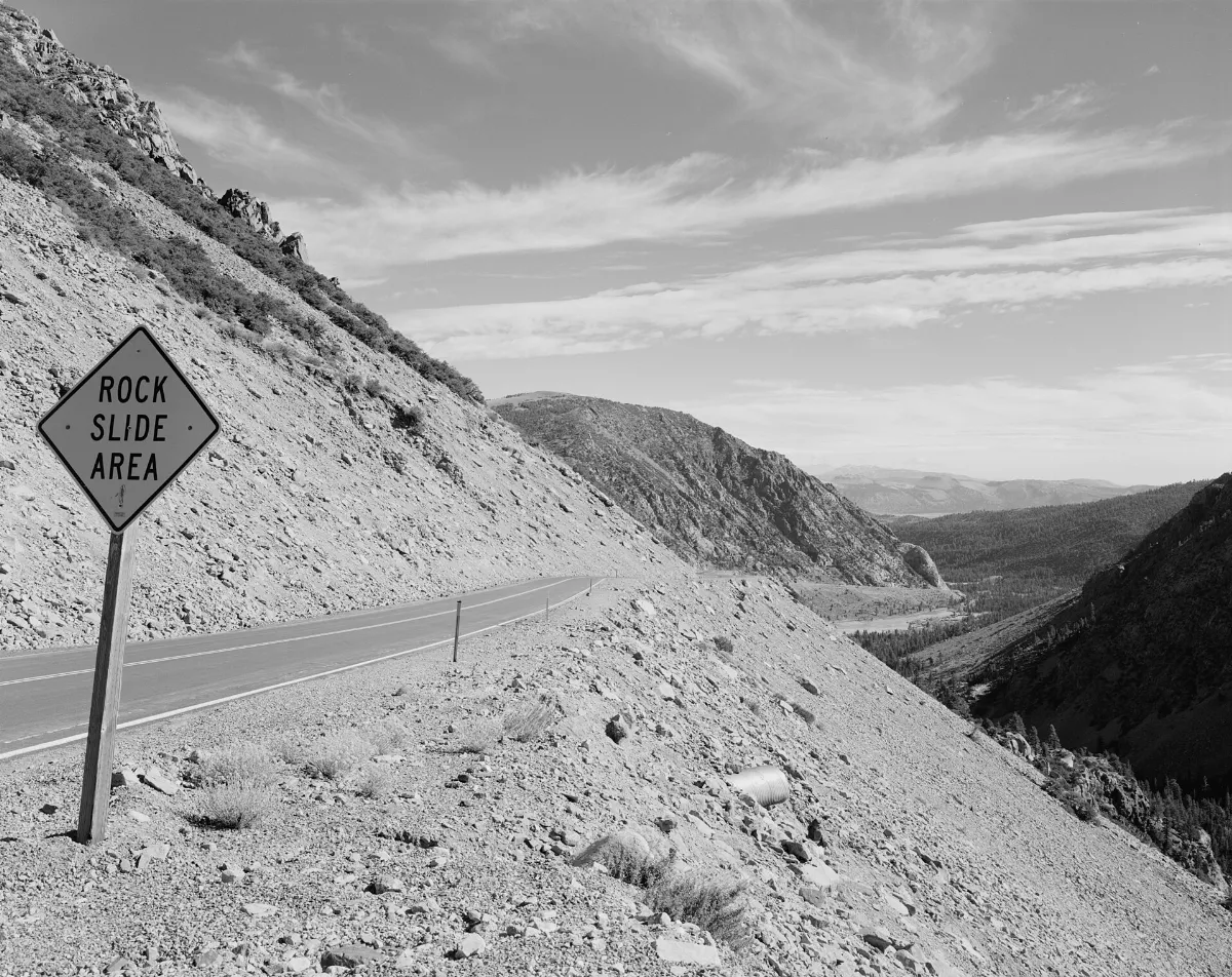 View of Lee Vining Canyon from Tioga Road