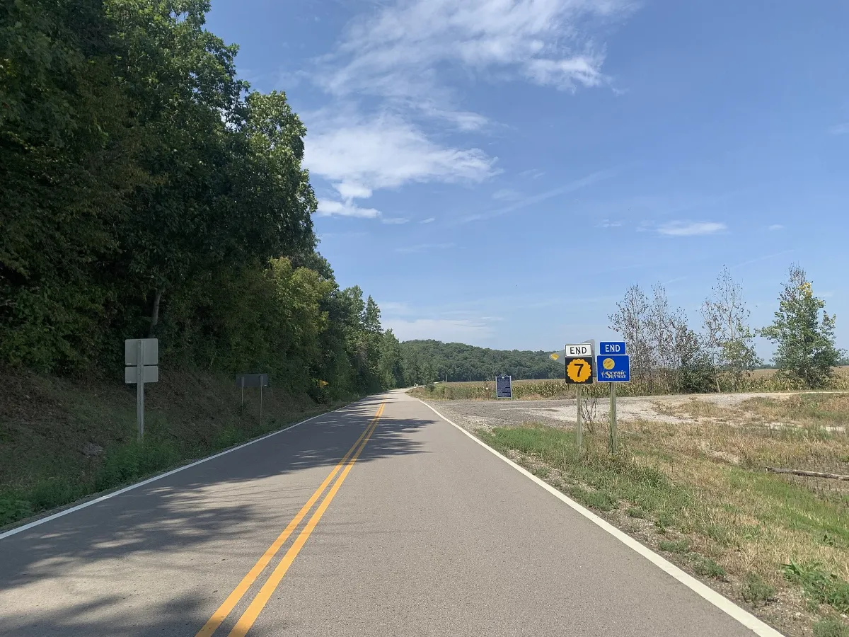 KansasHighway7NorthernTerminusAtNEborder