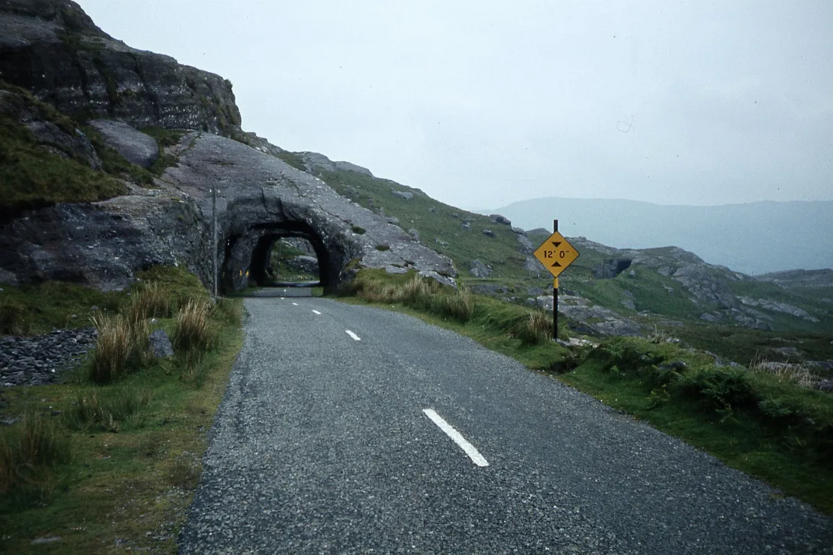 Road tunnels on the N71 north of the Cork-Kerry border - geograph.org.uk - 6426896